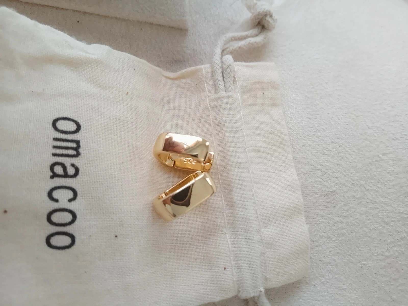 925 verguld Omacoo oorbellen – photo 3